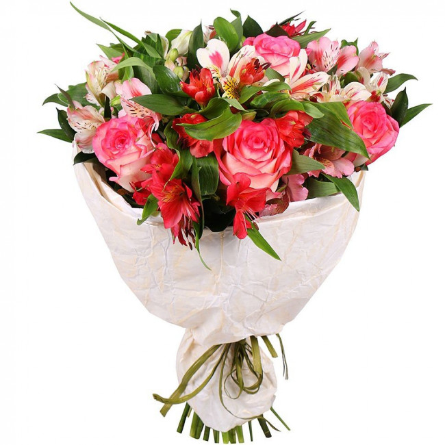 Букет цветов "В полете" Букет цветов "В полете"