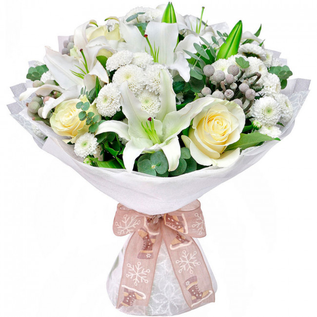 Букет цветов "Ангельский полет" Букет цветов "Ангельский полет"